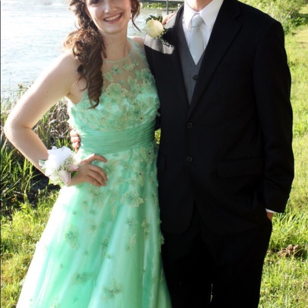 Light green Gown